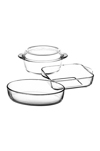 Paşabahçe Borcam 4 Piece Oven Dish P159071