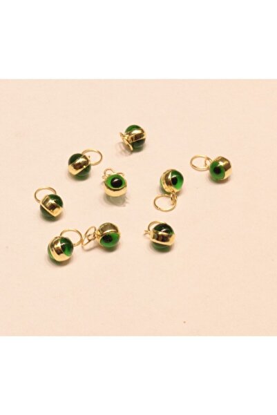 Hakan Güler Kuyumculuk 14 Ayar Altın Yeşil Nazar Göz Boncuk