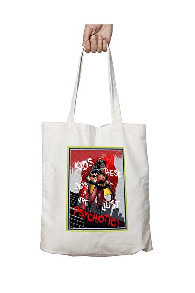 ART HEDİYE Robin Carrie Kelley Psycho Sidekick - Двостороння сумка з постійни...