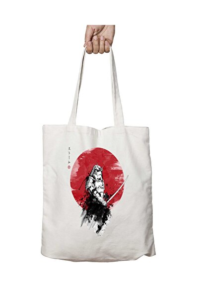 ART HEDİYE حقيبة ستار وورز ستورم ساموراي - مطبوعة على الجانبين وقابلة للغسل