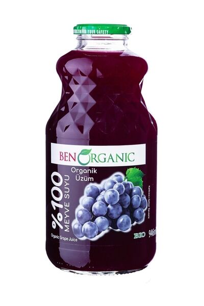 Genel Markalar Benorganic Doğal Siyah Üzüm Suyu 1 Lt