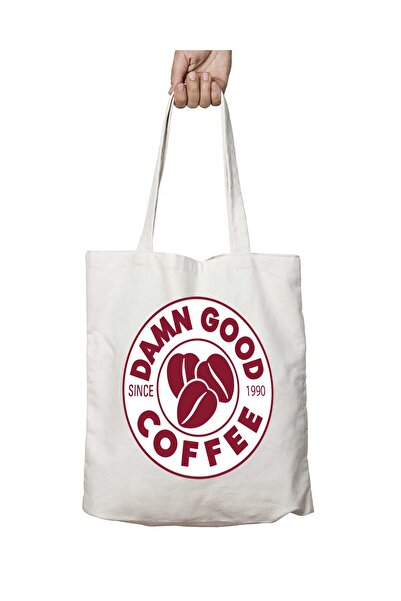 ART HEDİYE Twin Peaks Damn Good Costa Coffee - حقيبة كتف قابلة للغسل ومطبوعة ...