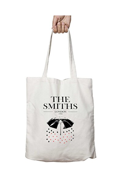 ART HEDİYE SMITHS 1986 - Двосторонній, пральний плечовий полотняний рюкзак