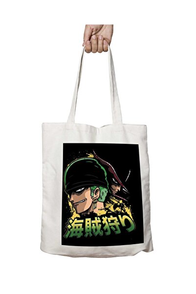 ART HEDİYE One Piece Pirate Hunter Roronoa Zoro - حقيبة قابلة للغسل بطباعة دا...