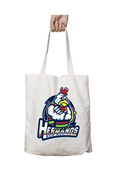 ART HEDİYE حقيبة كتف Los Pollos Hermanos Breaking Bad - مطبوعة على الجانبين و...