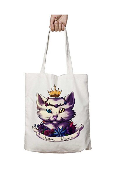 ART HEDİYE Turk Angora Feline - Royalty Dvostrana Trajna B Štampano Y Perivo ...