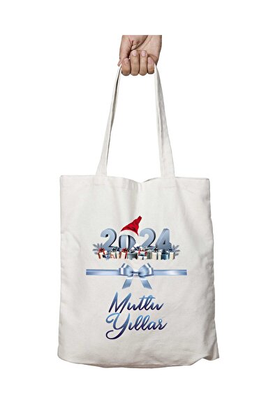 ART HEDİYE 2024 Щасливого Нового року - Новорічна шапка, двостороння сумка з ...