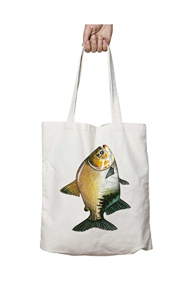 ART HEDİYE Tambaqui Риба Мийний Сумка - Двосторонній Постійний Принт