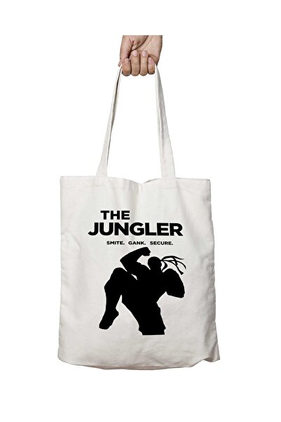 ART HEDİYE The Jungle Smite Gank - Dvostrana trajna B Štampano W Perivo torba...