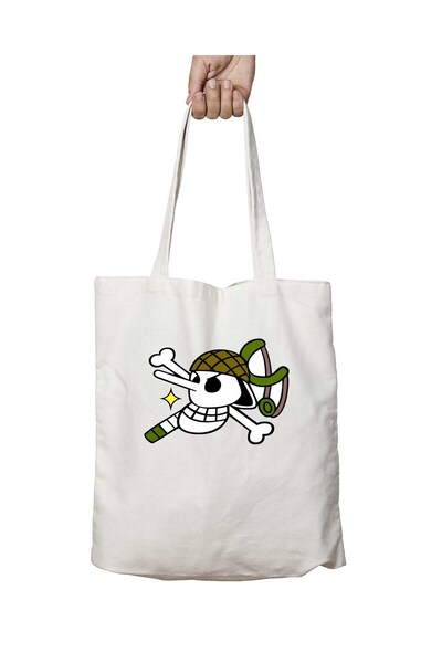 ART HEDİYE One Piece Unsopp Flag - حقيبة قابلة للغسل مطبوعة على الجانبين