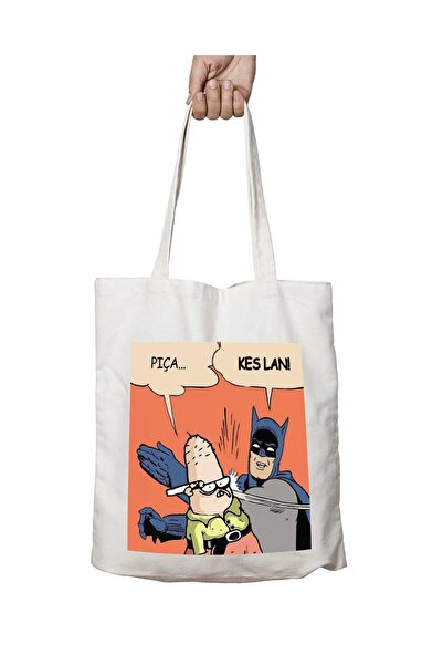 ART HEDİYE Batman Kes Lan двосторонній мішок з постійним принтом, який можна ...