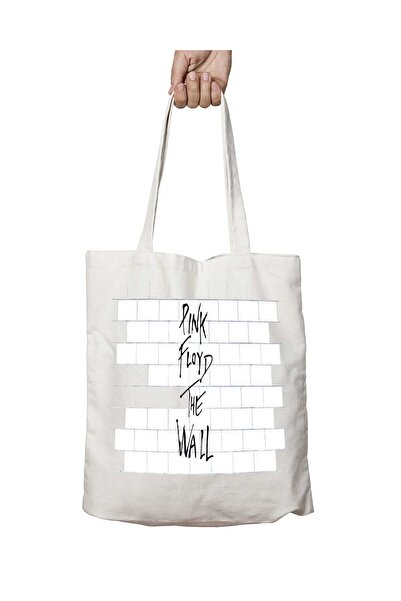 ART HEDİYE حقيبة كتف بينك فلويد ذا وول - مطبوعة على الجانبين وقابلة للغسل