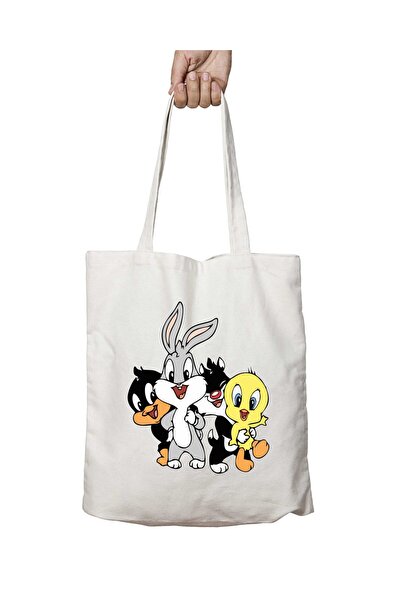 ART HEDİYE Looney Tunes Baby Characters - Πλενόμενη μόνιμη τσάντα ώμου για πα...