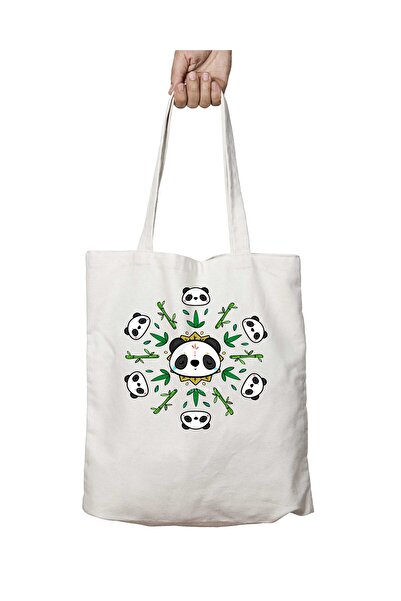 ART HEDİYE Панда з мандаловим візерунком - пральна, з постійним принтом, шкіл...