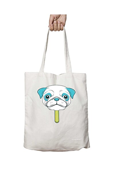 ART HEDİYE Pugsicle Мийка з принтом - Двосторонній