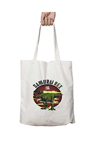 ART HEDİYE حقيبة ساموراي ريكس قابلة للغسل - مطبوعة على الجانبين