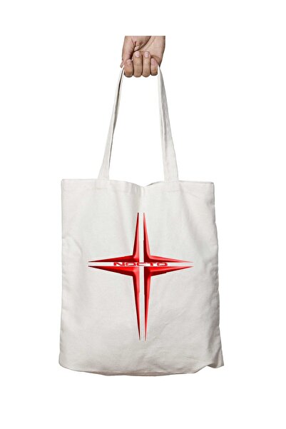 ART HEDİYE NOCTO Templário - Πλενόμενη υφασμάτινη τσάντα ώμου με μόνιμη στάμπ...