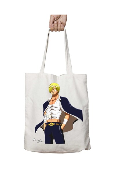 ART HEDİYE قطعة واحدة سانجي - حقيبة مطبوعة قابلة للغسل على الجانبين