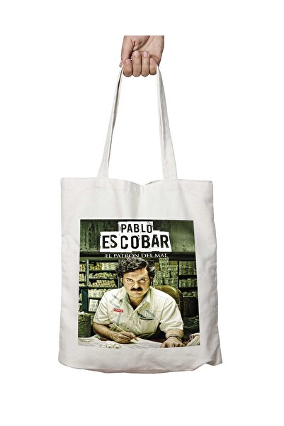 ART HEDİYE حقيبة مطبوعة قابلة للغسل من ESCOBAR Boss - تدوم على الجانبين