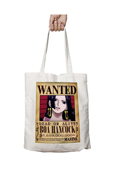 ART HEDİYE Boa Hancock Anime з малюнком - двостороння сумка, що можна прати і...