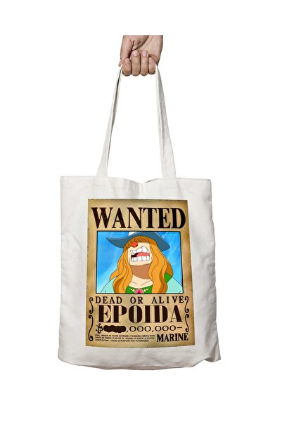 ART HEDİYE Wanted Epoida Anime - Two Sides Permanent Printed Washable Shoulde...