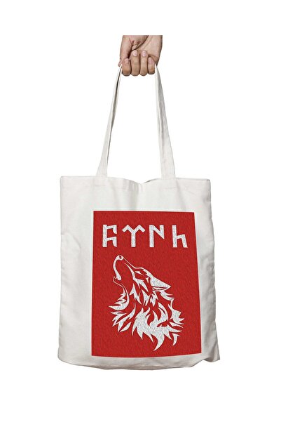 ART HEDİYE Турецька червона двостороння сумка з міцною ручкою - пральна шкіль...