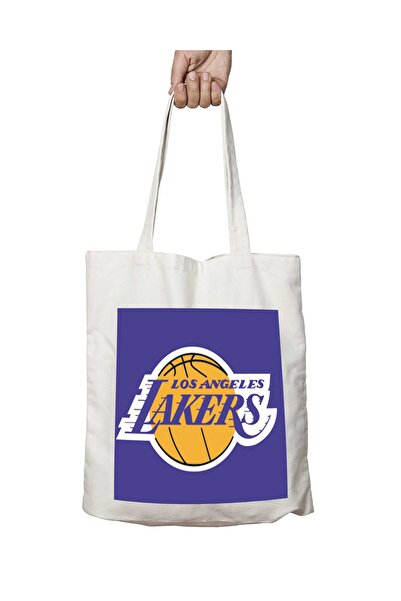 ART HEDİYE طباعة لوس أنجلوس ليكرز NBA - حقيبة قابلة للغسل ودائمة