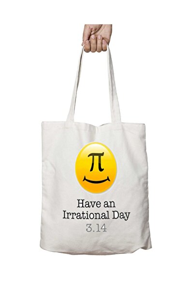 ART HEDİYE حقيبة قابلة للغسل مطبوعة على الجانبين من Pi Day