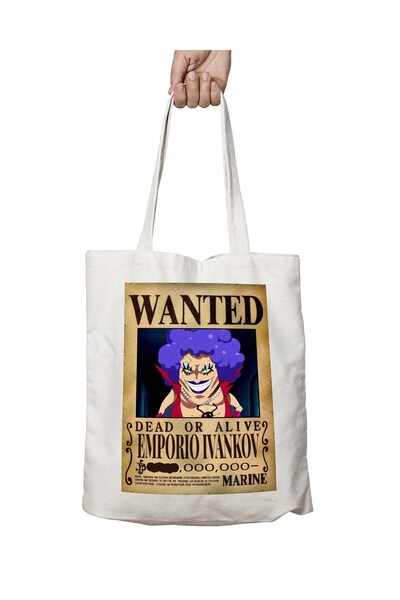 ART HEDİYE Wanted Emporio Ivankov Anime - حقيبة كتف دائمة قابلة للغسل، مطبوعة...