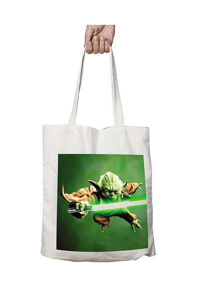 ART HEDİYE Star Wars Lightsaber - Μόνιμη τυπωμένη, πλενόμενη τσάντα
