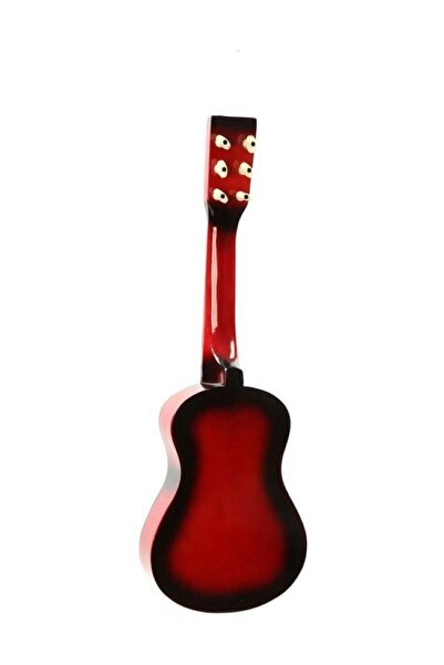 Genel Markalar Çocuk Gitarı Kırmızı 60cm Ahşap 6 Telli Penalı Kırmızıgitarçocuk - GTR-58