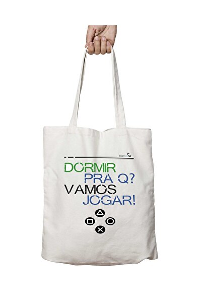 ART HEDİYE Vamos Jogar - Сумка з постійним принтом, що піддається пранню