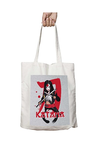 ART HEDİYE حقيبة كتف Suicide Squad Katana - مطبوعة على الجانبين وقابلة للغسل