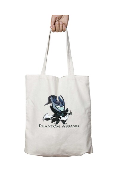 ART HEDİYE فانتوم دوتا مطبوع دائم على الجانبين - حقيبة كتف قابلة للغسل