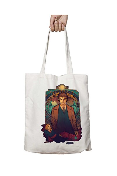 ART HEDİYE شيرلوك ألونز - حقيبة دائمة مطبوعة قابلة للغسل