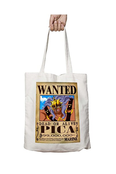 ART HEDİYE Wanted Pica Anime - Двостороння сумка з постійним принтом, яку мож...