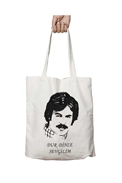 ART HEDİYE Ferdi Tayfur - حقيبة قابلة للغسل بطباعة دائمة على الجانبين