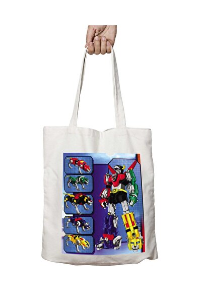 ART HEDİYE Voltran Cartoon Robotjpeg - حقيبة مطبوعة دائمة قابلة للغسل