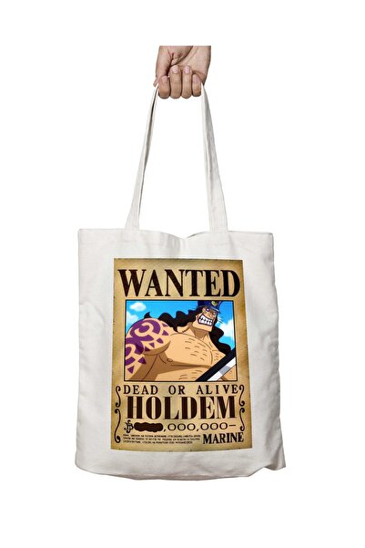 ART HEDİYE Wanted Holdem Anime Pattern - حقيبة كتف قابلة للغسل ودائمة