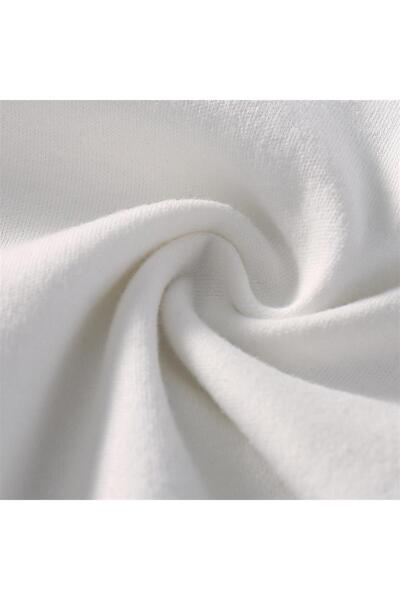 GOSSİP TEAM Gossip Team - Tricou alb oversize cu mâneci raglan, imprimat Fight Club