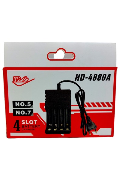 NARİTA Tv Kumanda/kalem Pil Şarj Aleti Dörtlü Aa/aaa- Hd-4880a hd-4880a, one ...