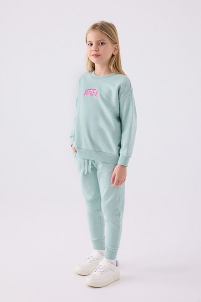 U.S. Polo Assn. Σετ φόρμας για κορίτσια με άδεια χρήσης - Classic Bottom Top Set
