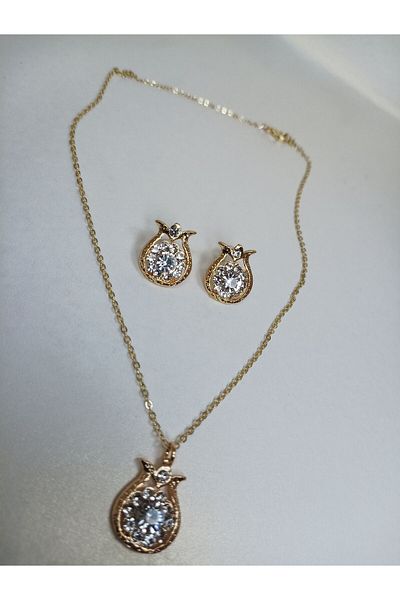BIJUTERI Papaya Diamond Set