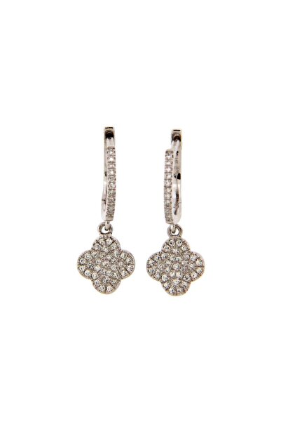 G Sport POLO Zircon EarrinGs - Silver Colored