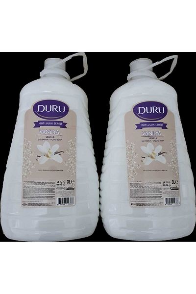 Duru Happiness Series Vanilla Extract Liquid Soap 2 Pieces x 3 Liters
