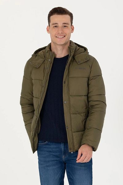 U.S. Polo Assn. Men's Khaki Coat