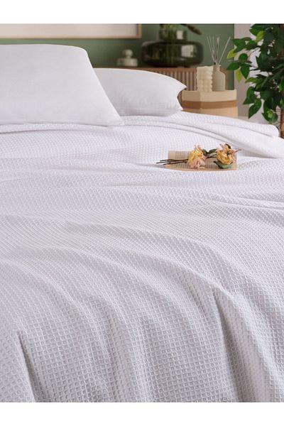 MirCotton White 100% Cotton Double HOtel Pike