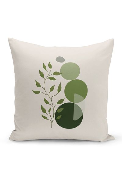 Bertille Home Σειρά Minimalist Digital Printed Κάλυμμα μαξιλαριού διπλής όψης