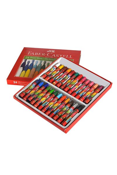 Faber Castell مجموعة من 24 طلاء باستيل