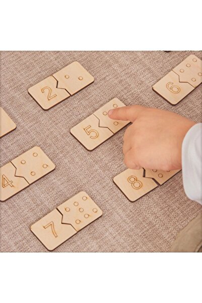 Trendy Toys Eğitici Ahşap Alfabe Ve Sayı Eşleştirme
